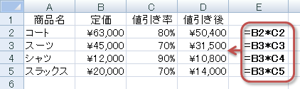 相対参照